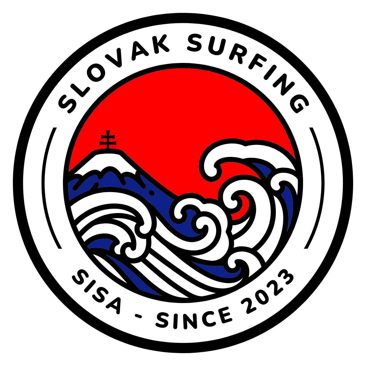 Slovak surf logo